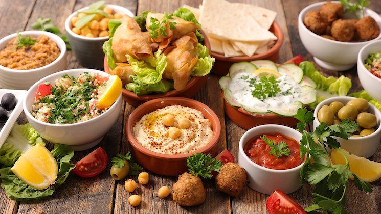 Mezzes Libanais (pour 4 personnes)