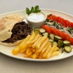 Shawarma viande Plat